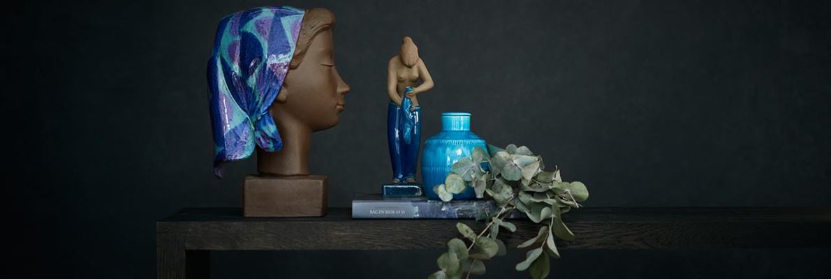 Indret hjemmet med flotte Dahl Jensen figurer