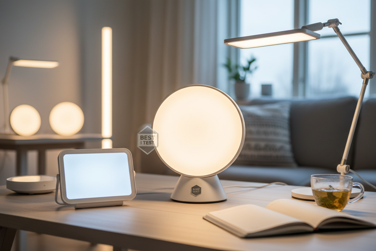 Find den Bedste Lysterapilampe: Testresultater og Anbefalinger